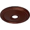 Ekena Millwork Diane Ceiling Medallion (Fits Canopies up to 5 3/8"), 18"OD x 3 5/8"ID x 1 1/8"P, Antique Copper CM18DIACS - alternate 4